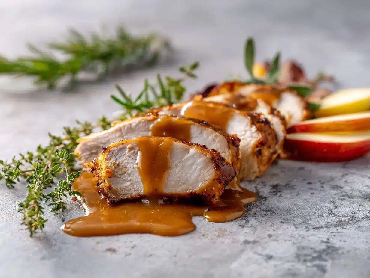 apple cider gastrique preparation steps