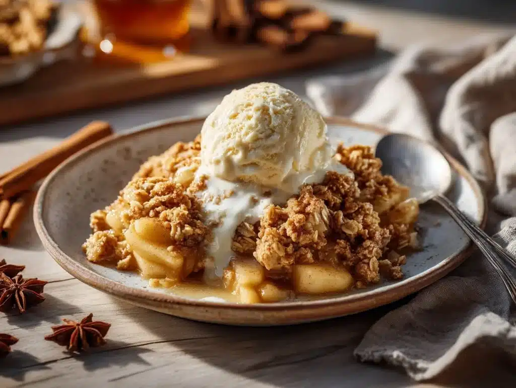apple crisp recipe - featured image