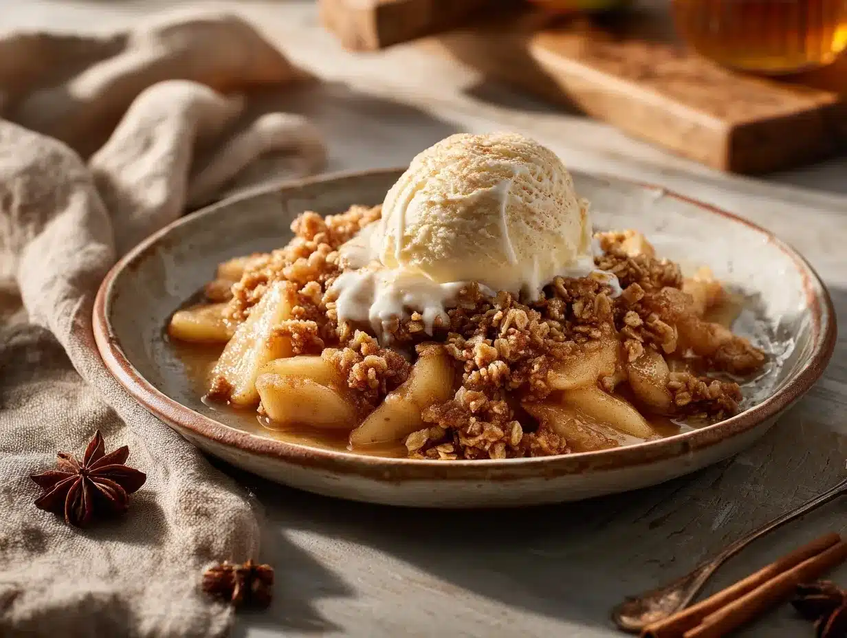 apple crisp recipe preparation steps
