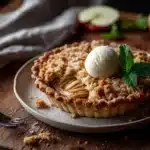 apple crumb pie - featured image