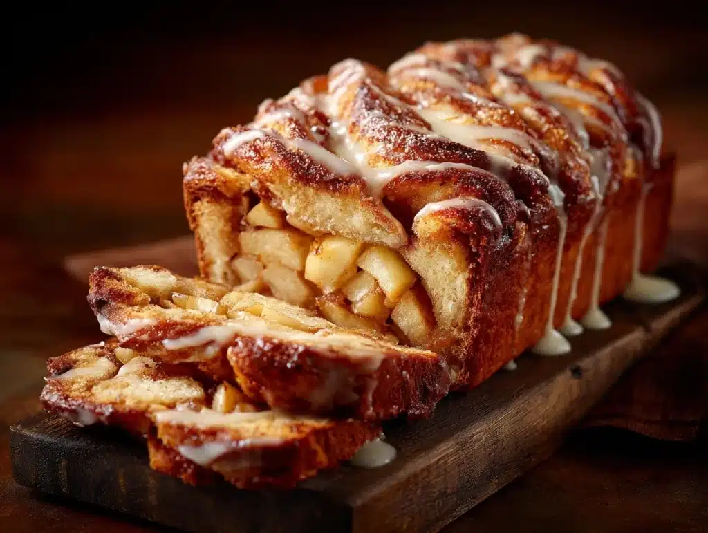 apple fritter bread - featured image