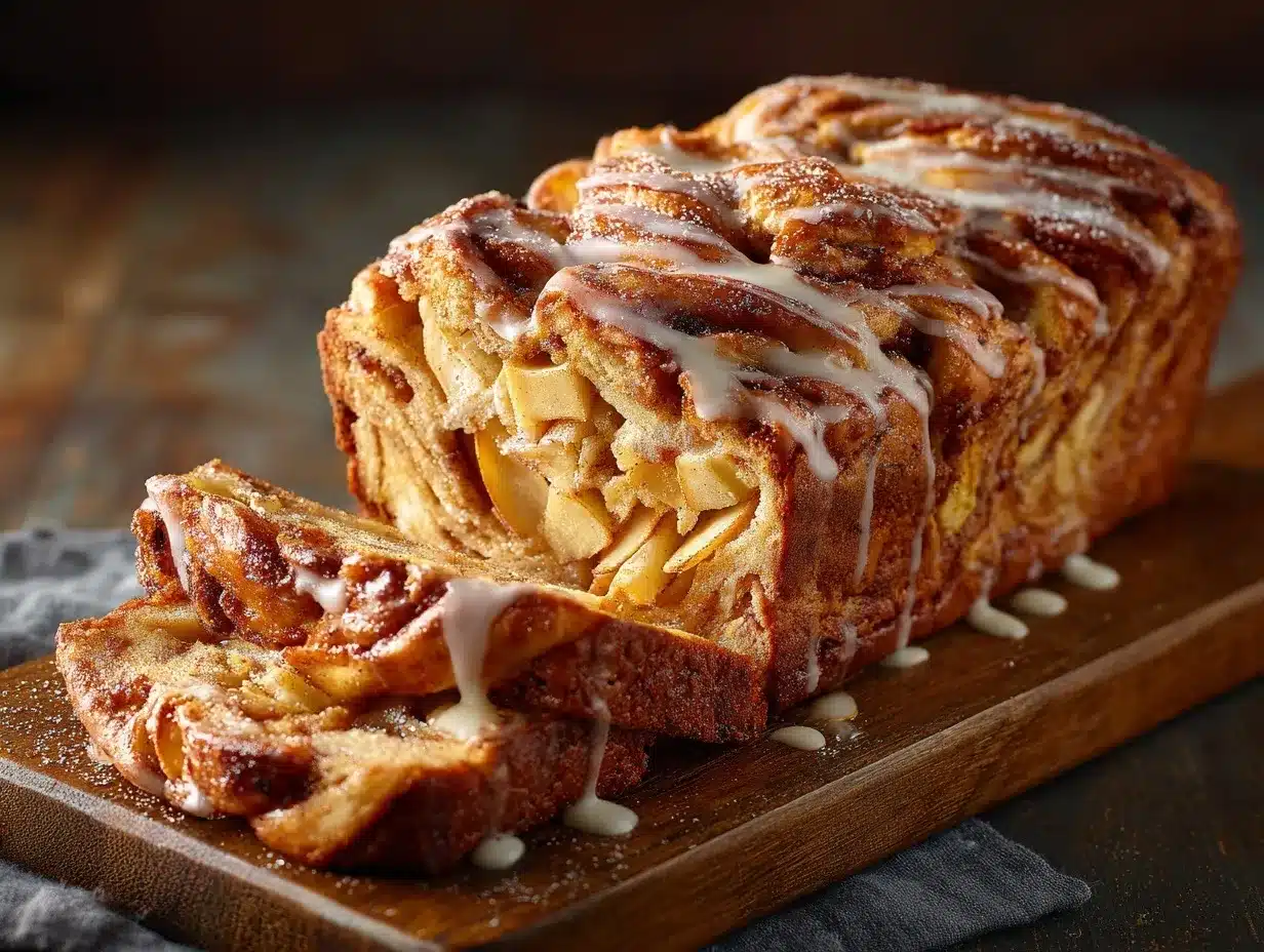 apple fritter bread preparation steps