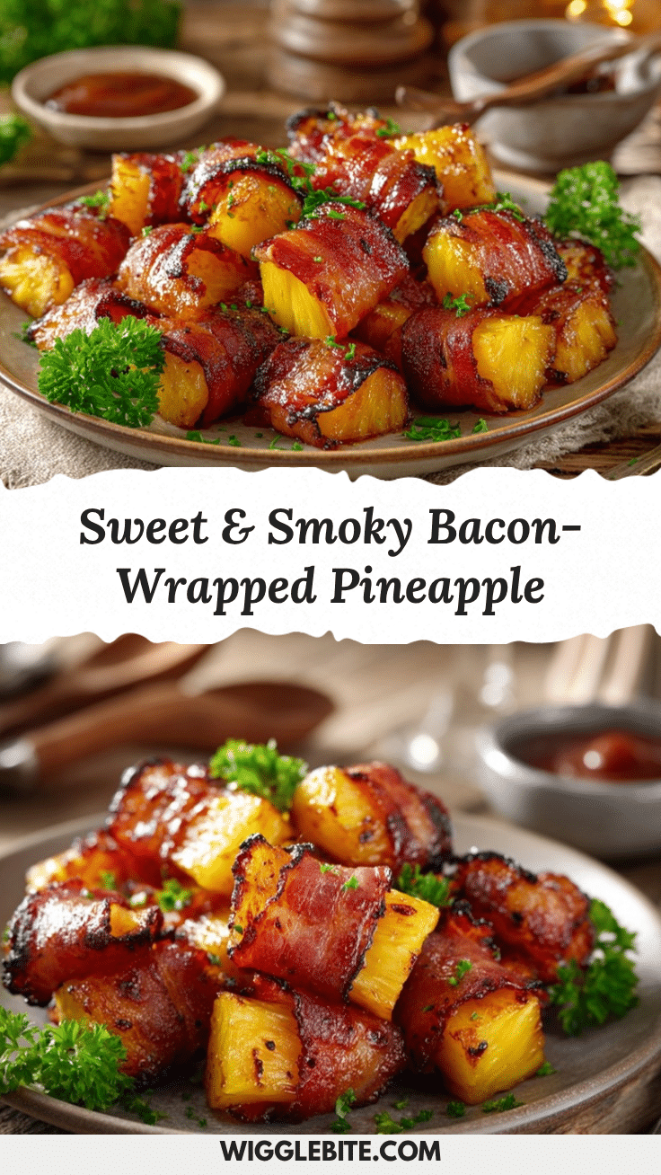 bacon-wrapped pineapple recipe