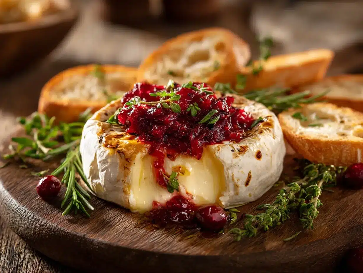 baked Camembert recipe preparation steps