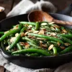 brown butter green beans - featured image
