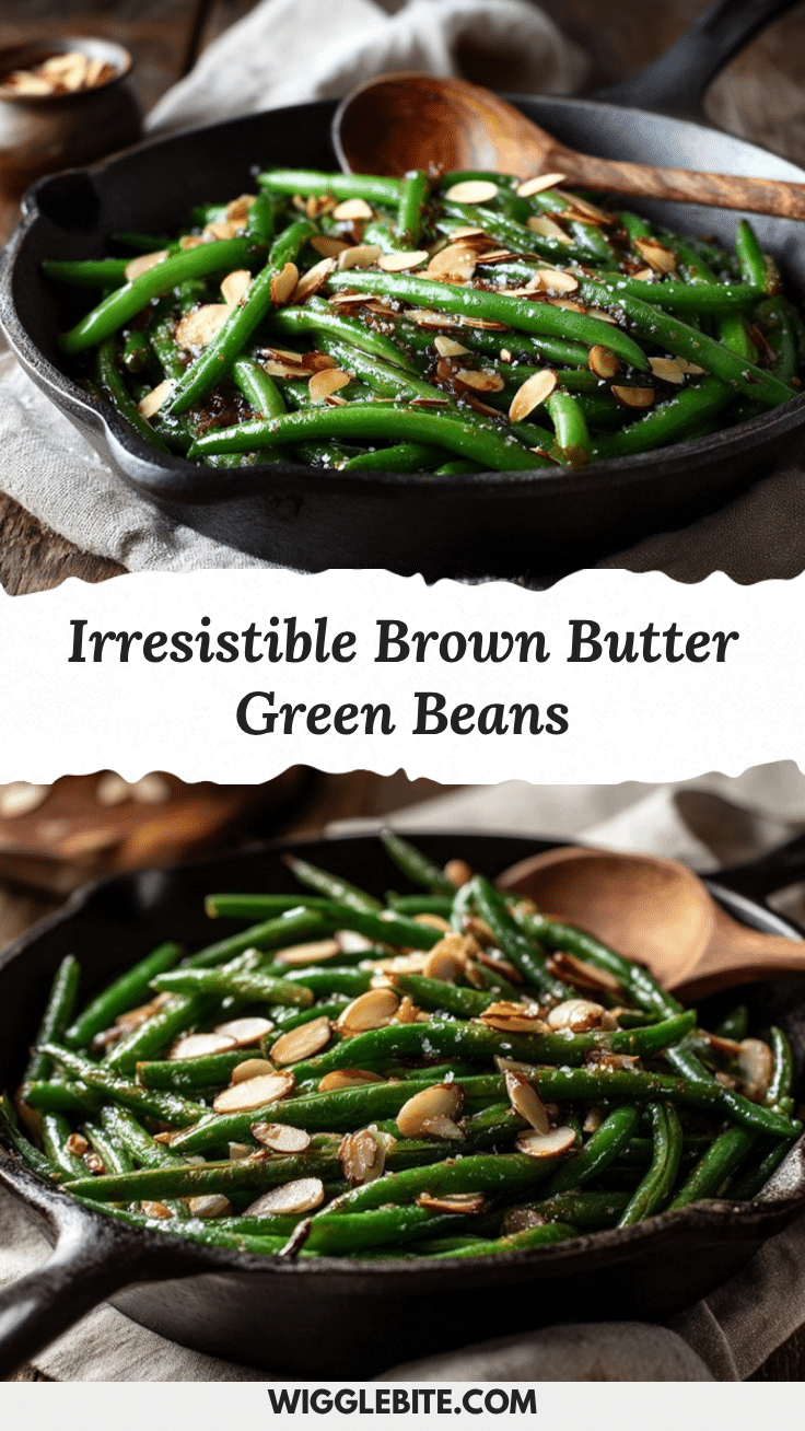 brown butter green beans recipe