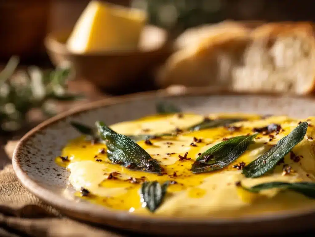 brown butter hollandaise - featured image
