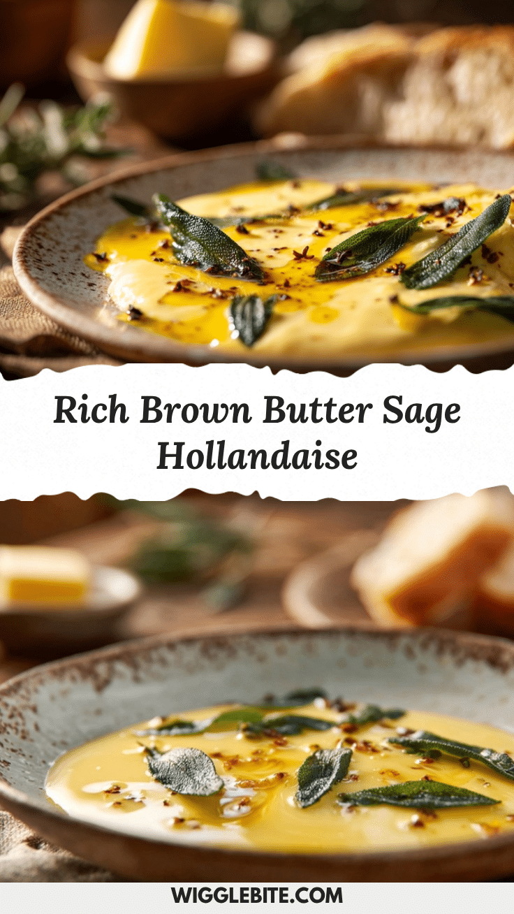brown butter hollandaise recipe