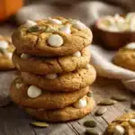 brown butter pumpkin cookies - featured image