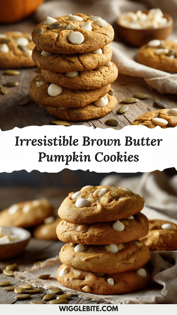 brown butter pumpkin cookies recipe