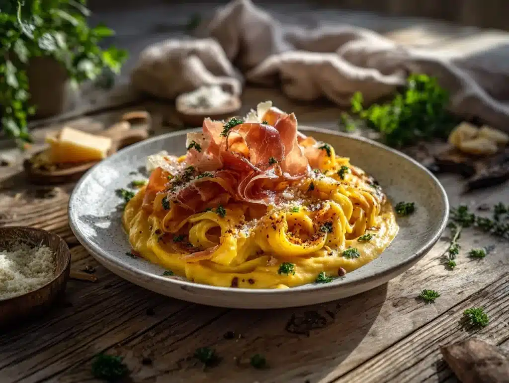 butternut squash alfredo - featured image
