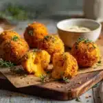 butternut squash risotto balls - featured image