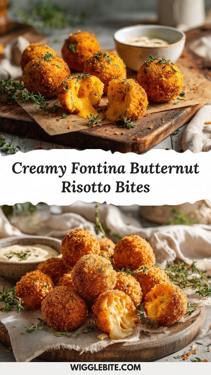 butternut squash risotto balls recipe
