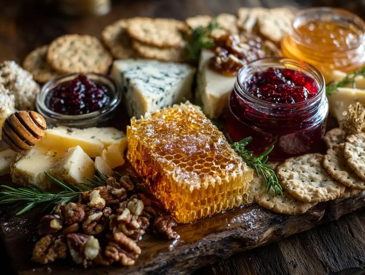cheese and jam pairing board preparation steps