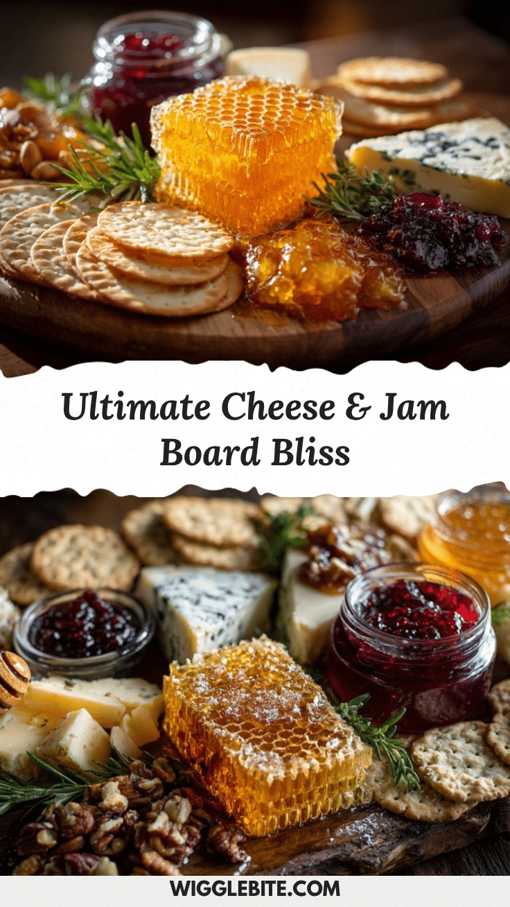 cheese and jam pairing board recipe