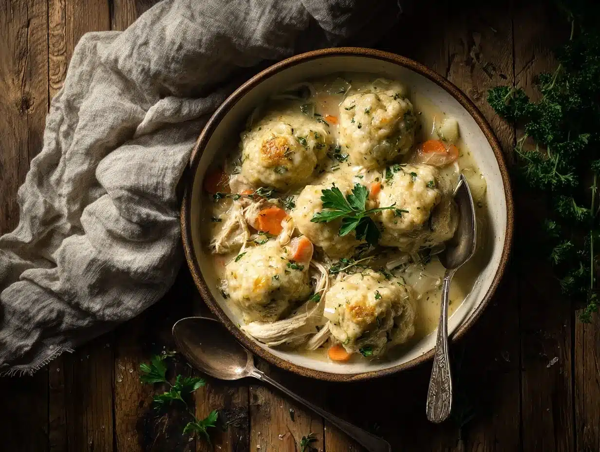 chicken and dumplings preparation steps