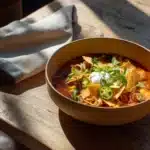 chicken tortilla soup - featured image