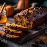 chocolate chip pumpkin bread - featured image