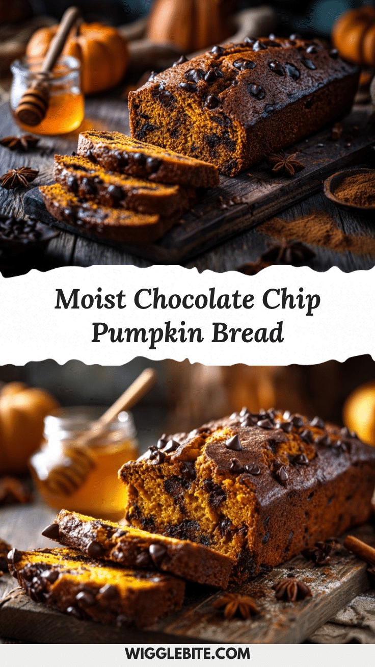 chocolate chip pumpkin bread recipe