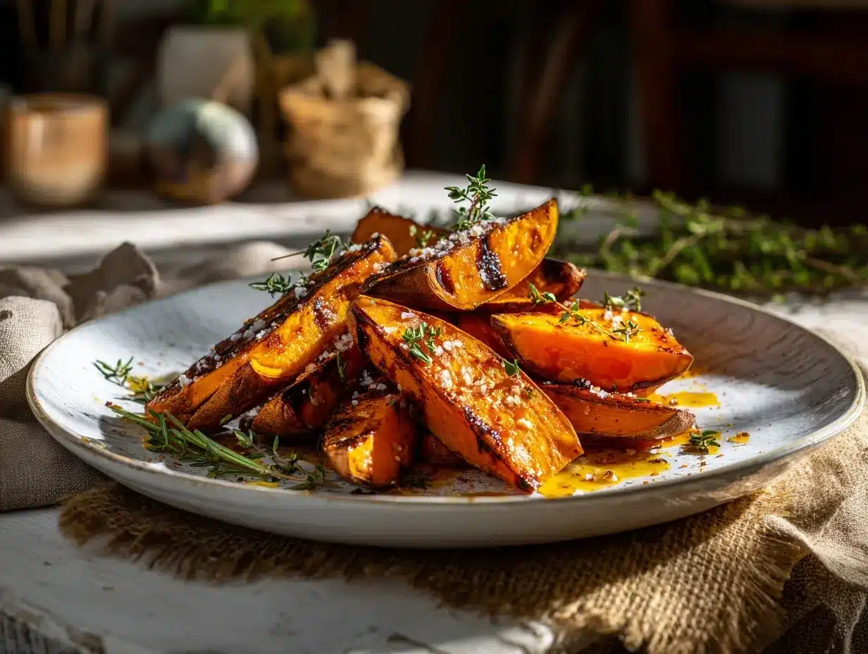 cinnamon roasted sweet potatoes preparation steps