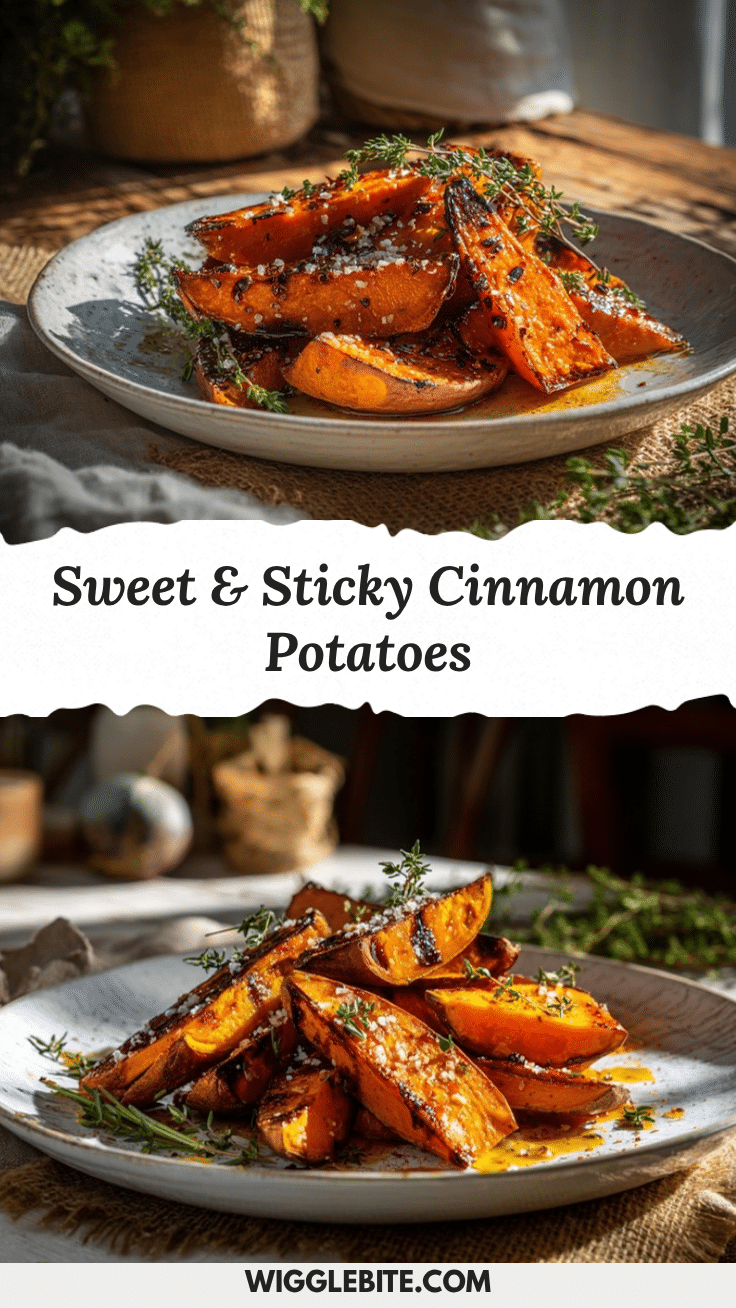 cinnamon roasted sweet potatoes recipe