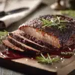 coffee-rubbed brisket - featured image