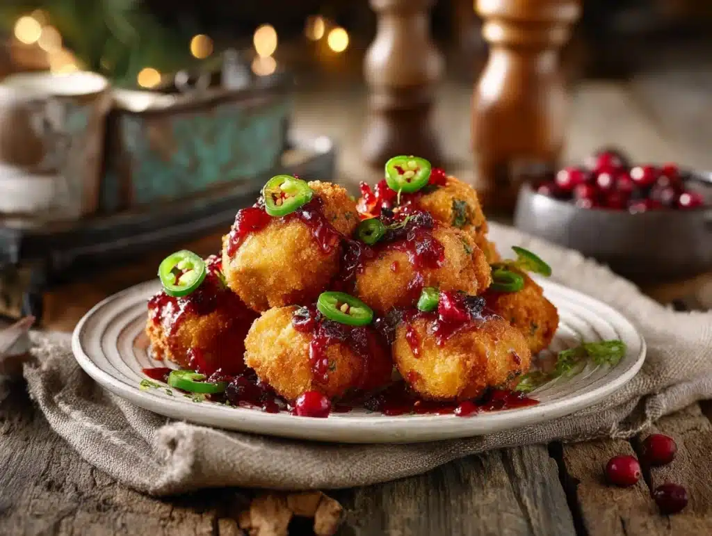 cranberry jalapeño poppers - featured image