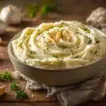 Creamy Garlic Parmesan Mashed Potatoes - featured image