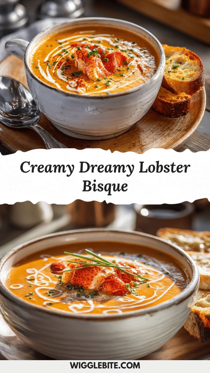 creamy lobster bisque recipe
