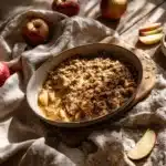 gluten-free apple crisp - featured image