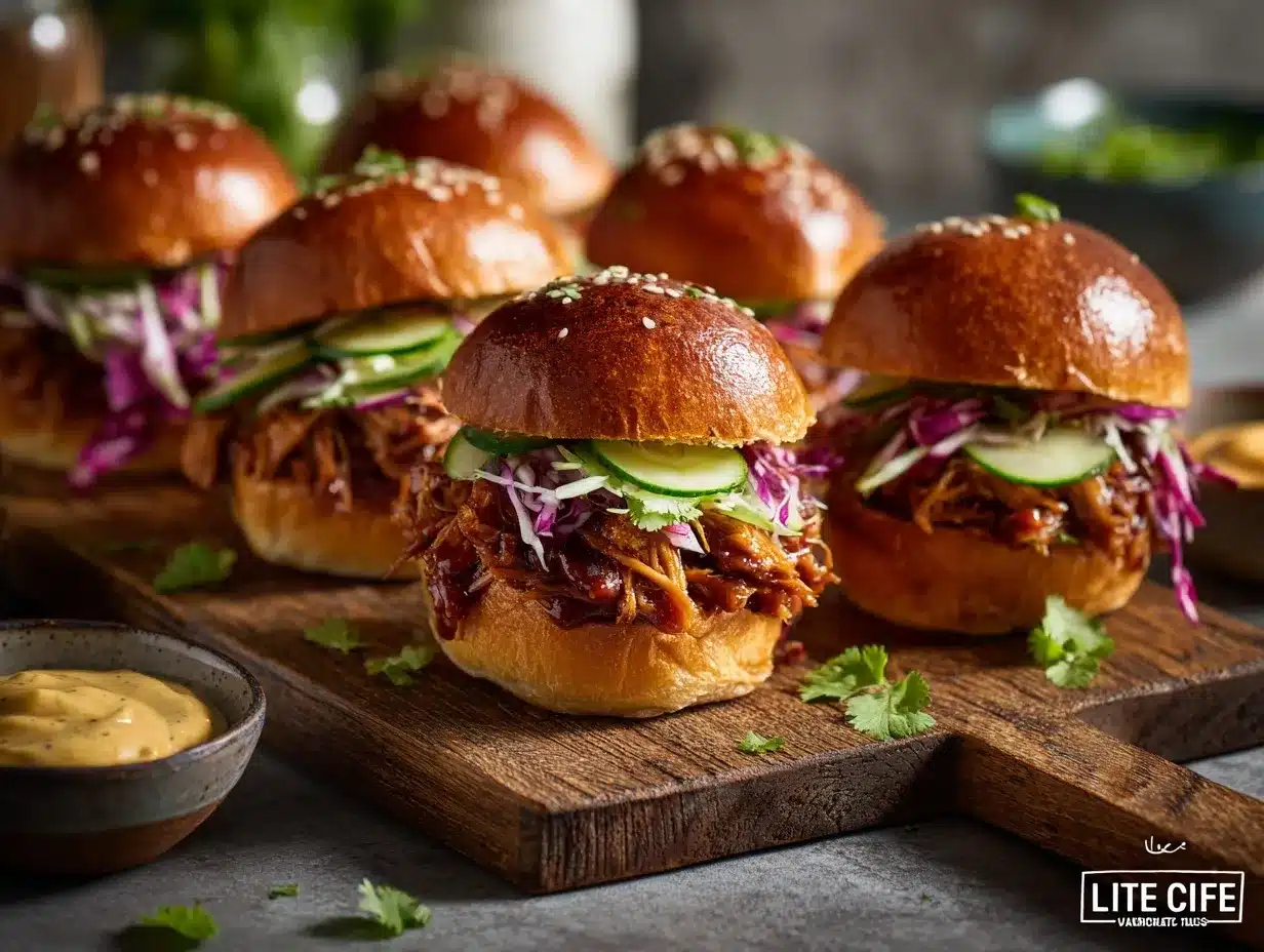 jackfruit pulled turkey sliders preparation steps
