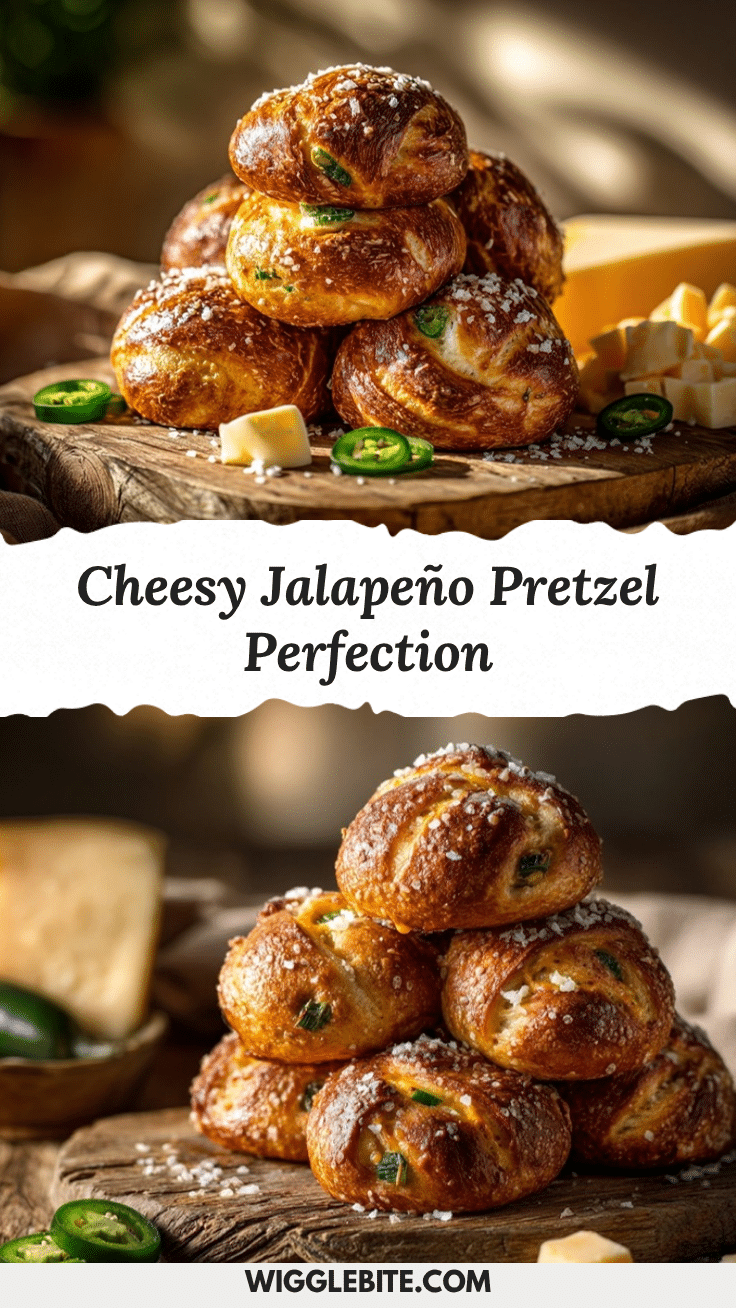 jalapeño cheddar pretzel rolls recipe