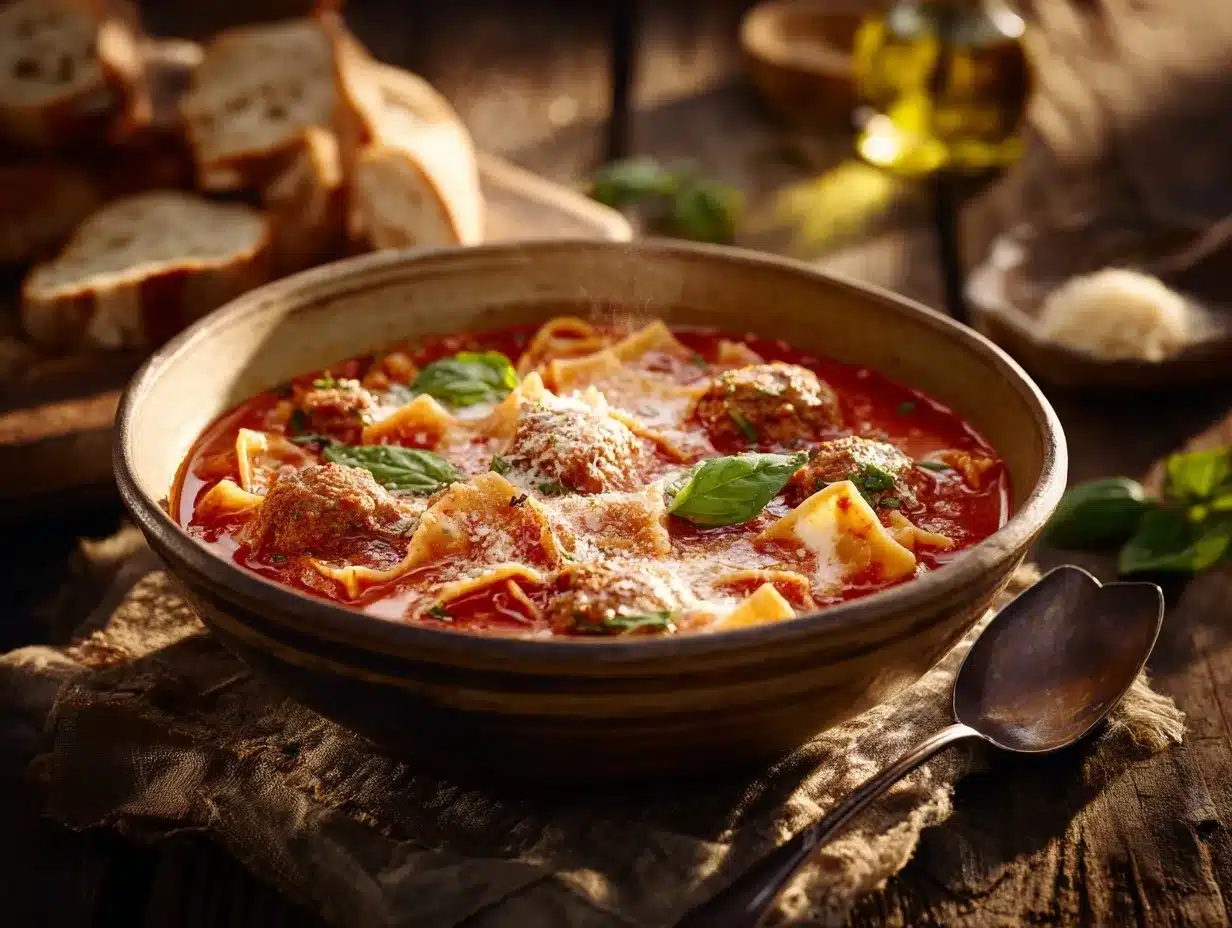 lasagna soup preparation steps