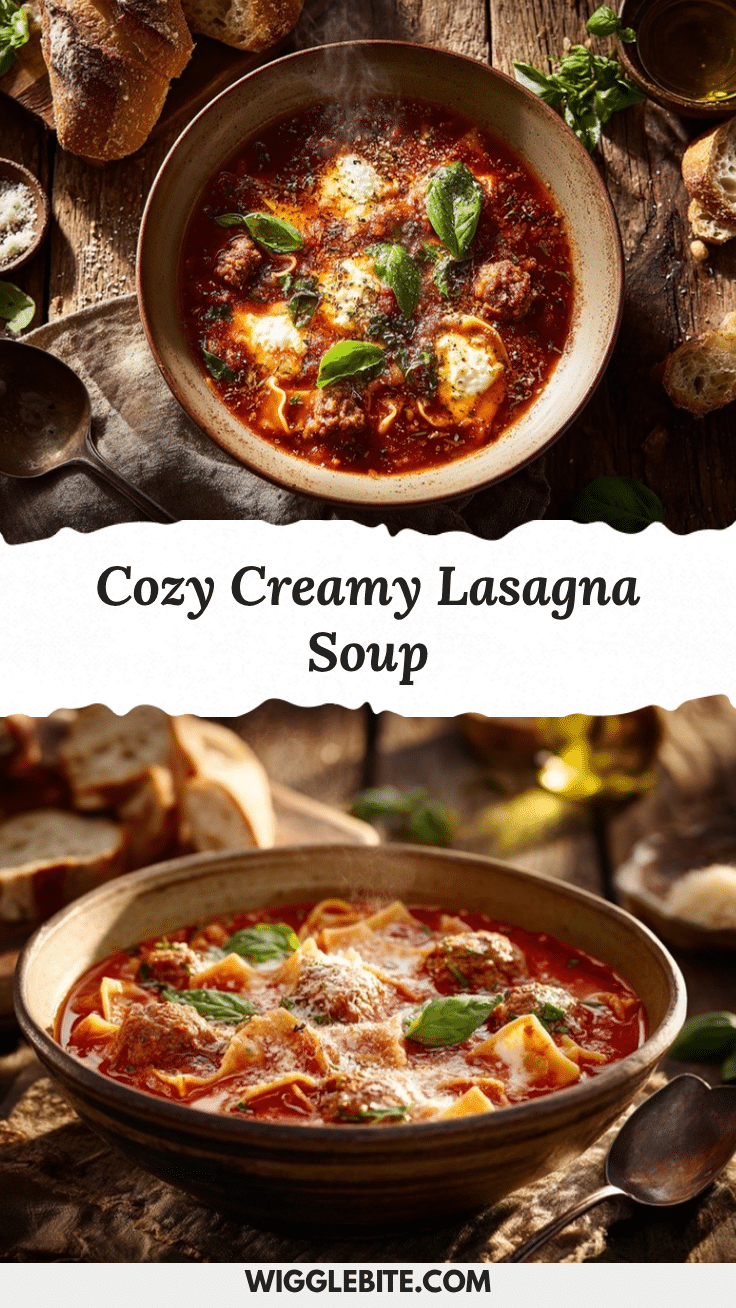 lasagna soup recipe