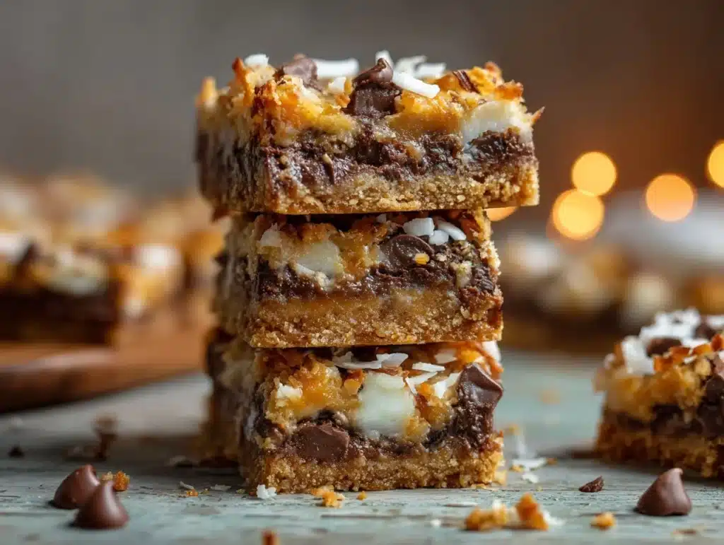 magic cookie bars - featured image
