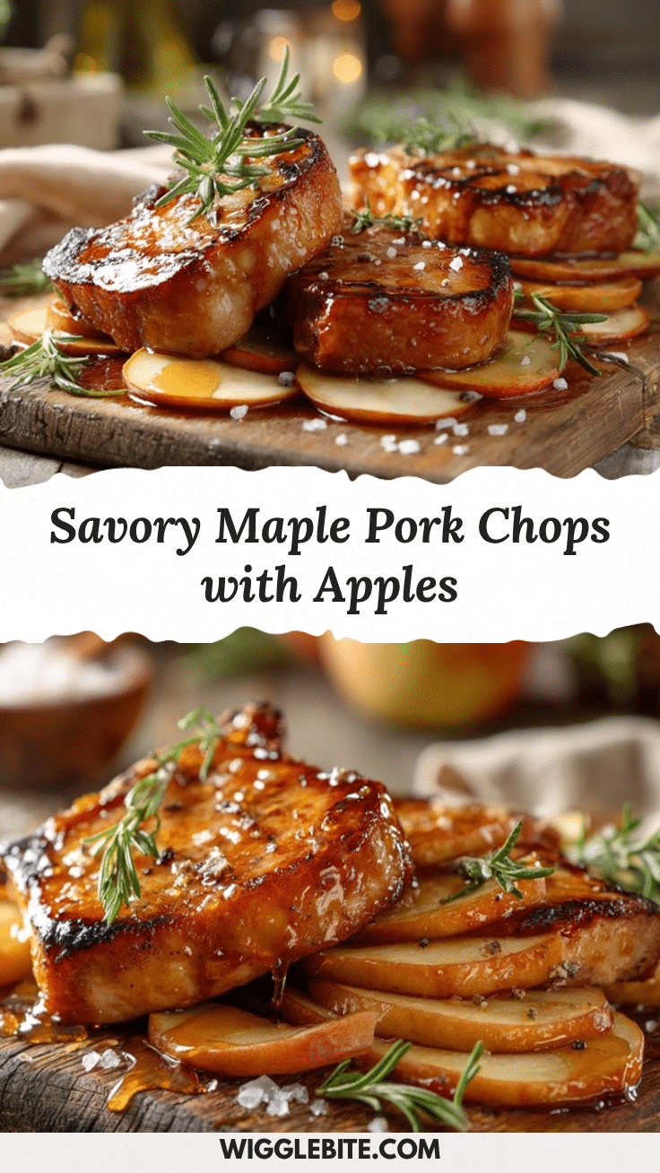 maple glazed pork chops recipe