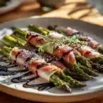 prosciutto-wrapped asparagus - featured image