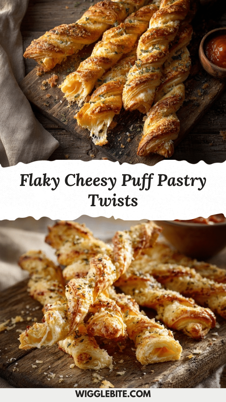 puff pastry cheese twists recipe