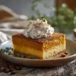 pumpkin magic cake - featured image