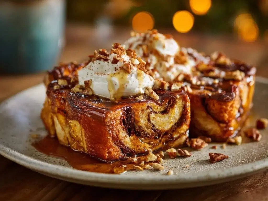 pumpkin spice babka french toast - featured image