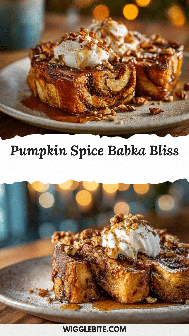 pumpkin spice babka french toast recipe
