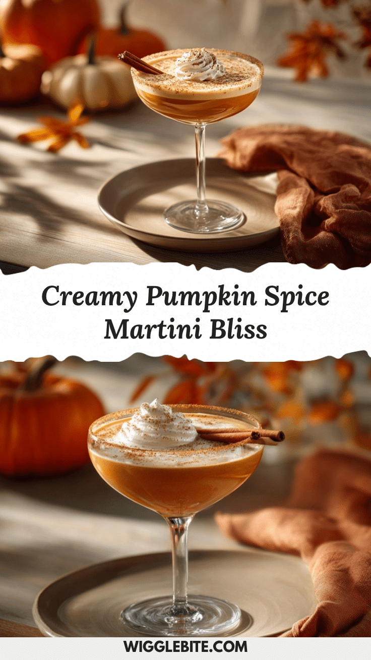 pumpkin spice martini recipe