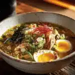 ramen with turkey broth - featured image