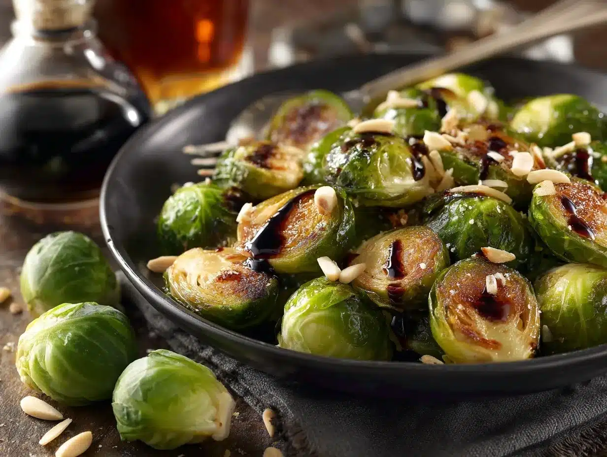 roasted Brussels sprouts preparation steps