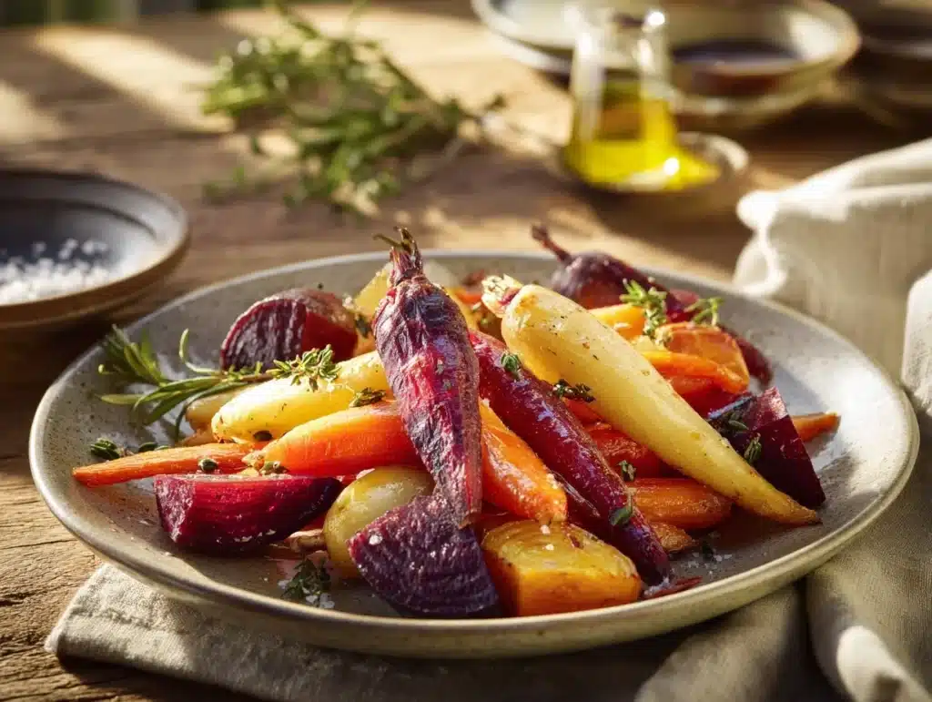 roasted root vegetables - featured image