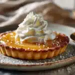 salted honey tart - featured image