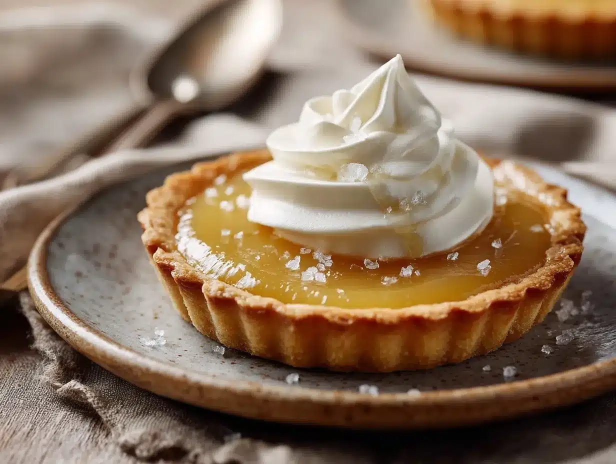 salted honey tart preparation steps