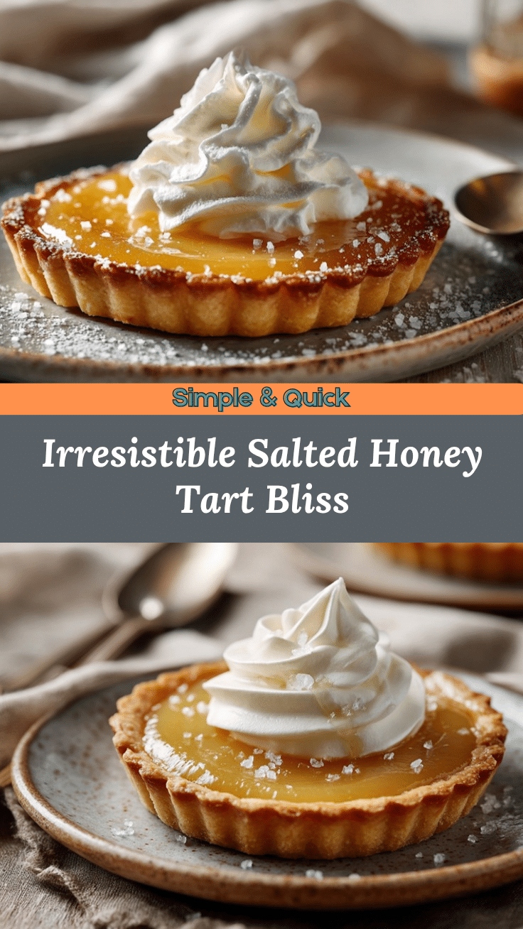 salted honey tart recipe
