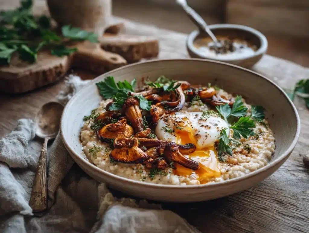 savory oatmeal - featured image