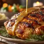 slow roasted turkey - featured image